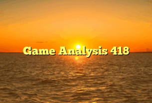 Game Analysis 418