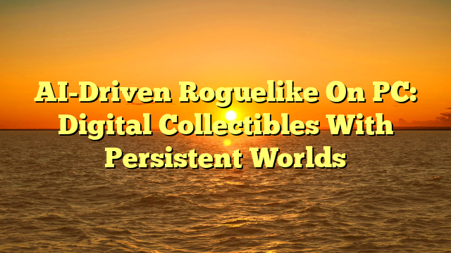 AI-Driven Roguelike On PC: Digital Collectibles With Persistent Worlds