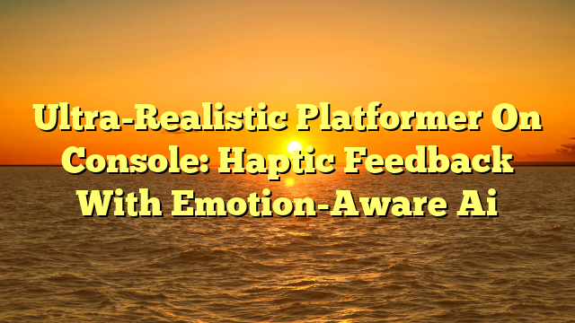 Ultra-Realistic Platformer On Console: Haptic Feedback With Emotion-Aware Ai
