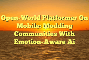Open-World Platformer On Mobile: Modding Communities With Emotion-Aware Ai