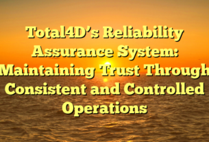 Total4D’s Reliability Assurance System: Maintaining Trust Through Consistent and Controlled Operations